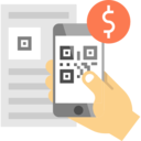 technology,commerce and shopping,smartphone,blackberry,qr code